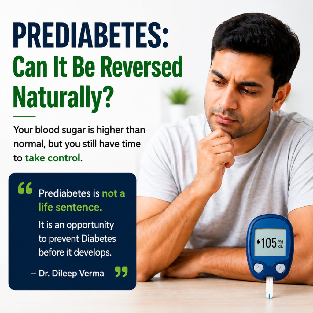 Prediabetes: can it be reversed naturally?