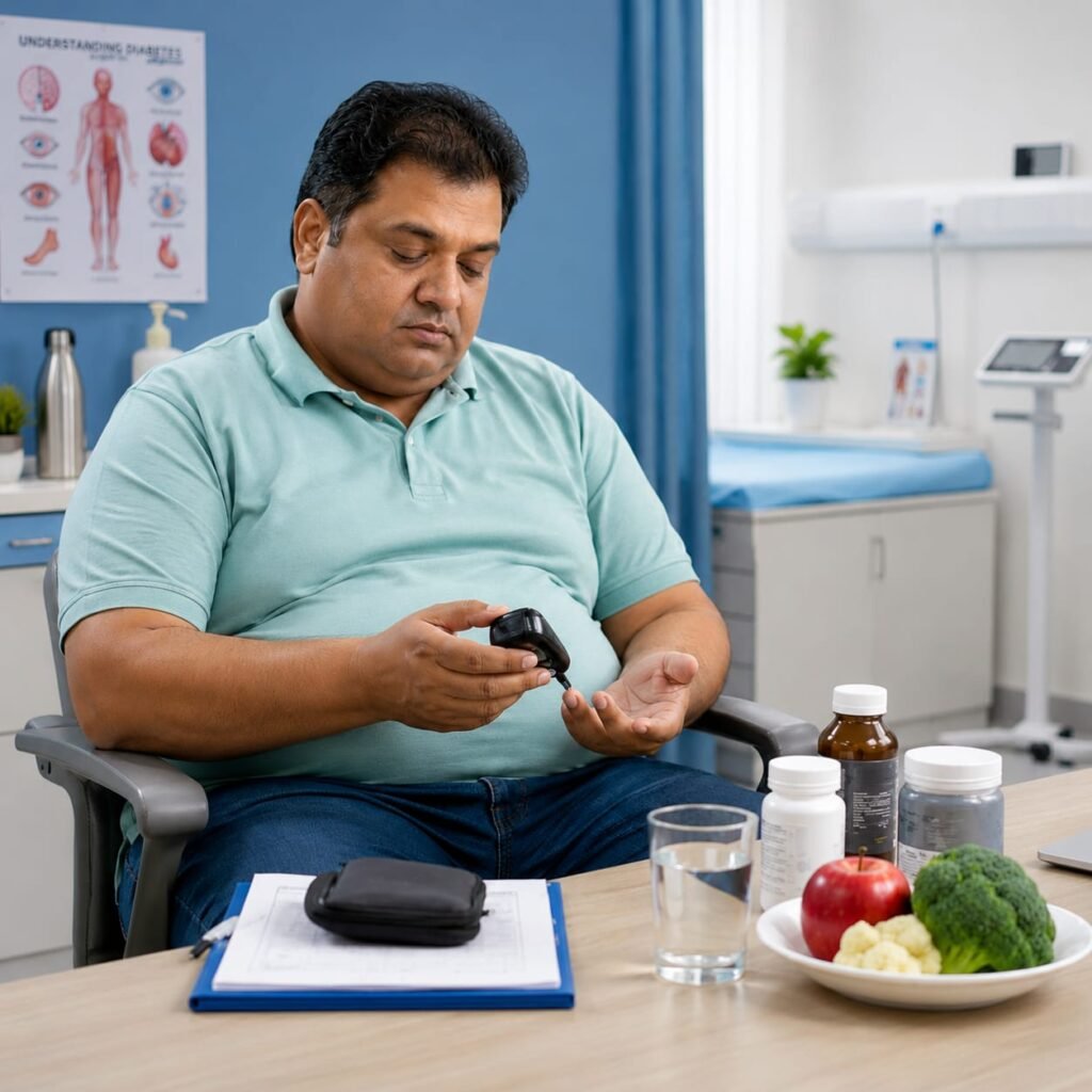 Obesity Makes Diabetes Harder to Control