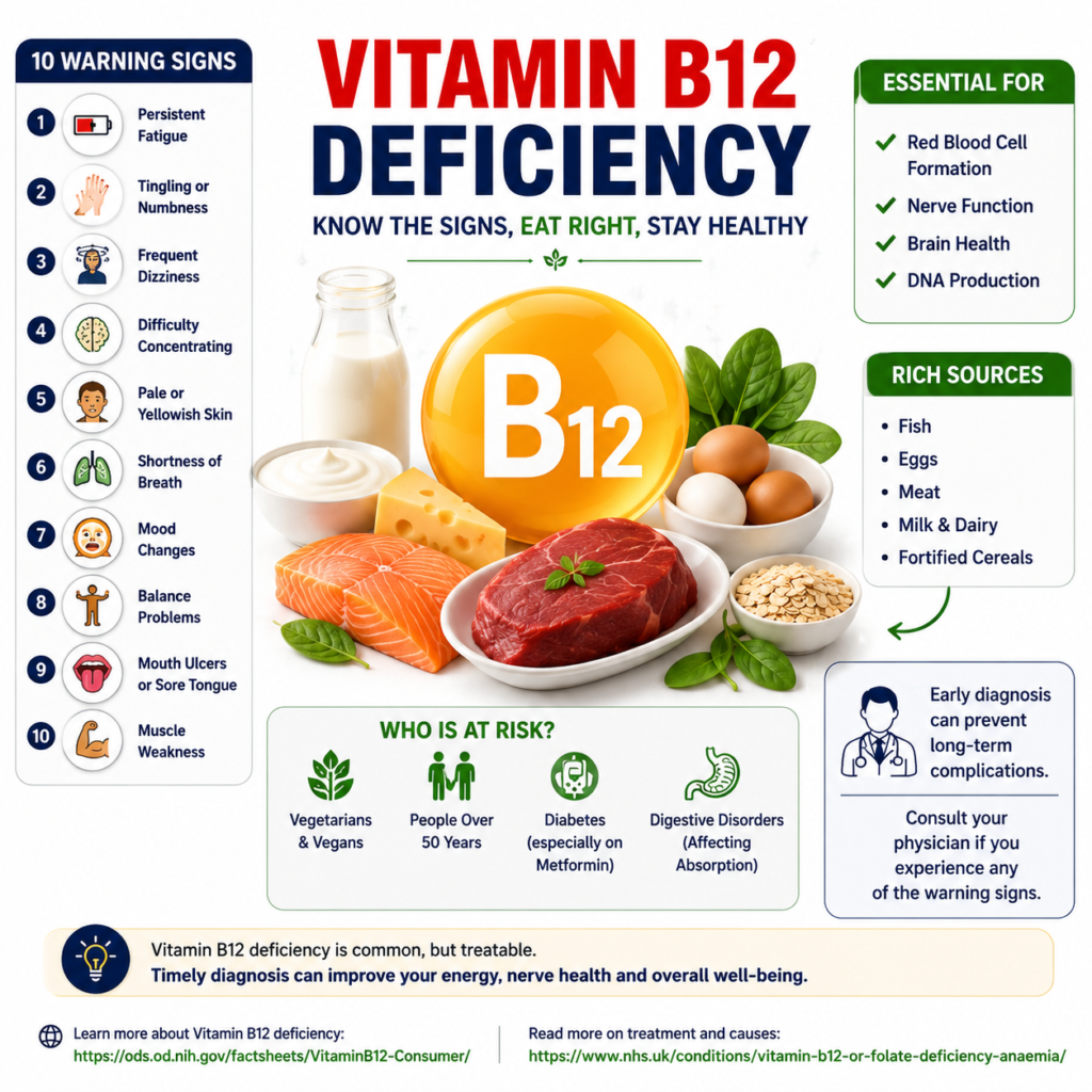 signs and right way for vitamin b12