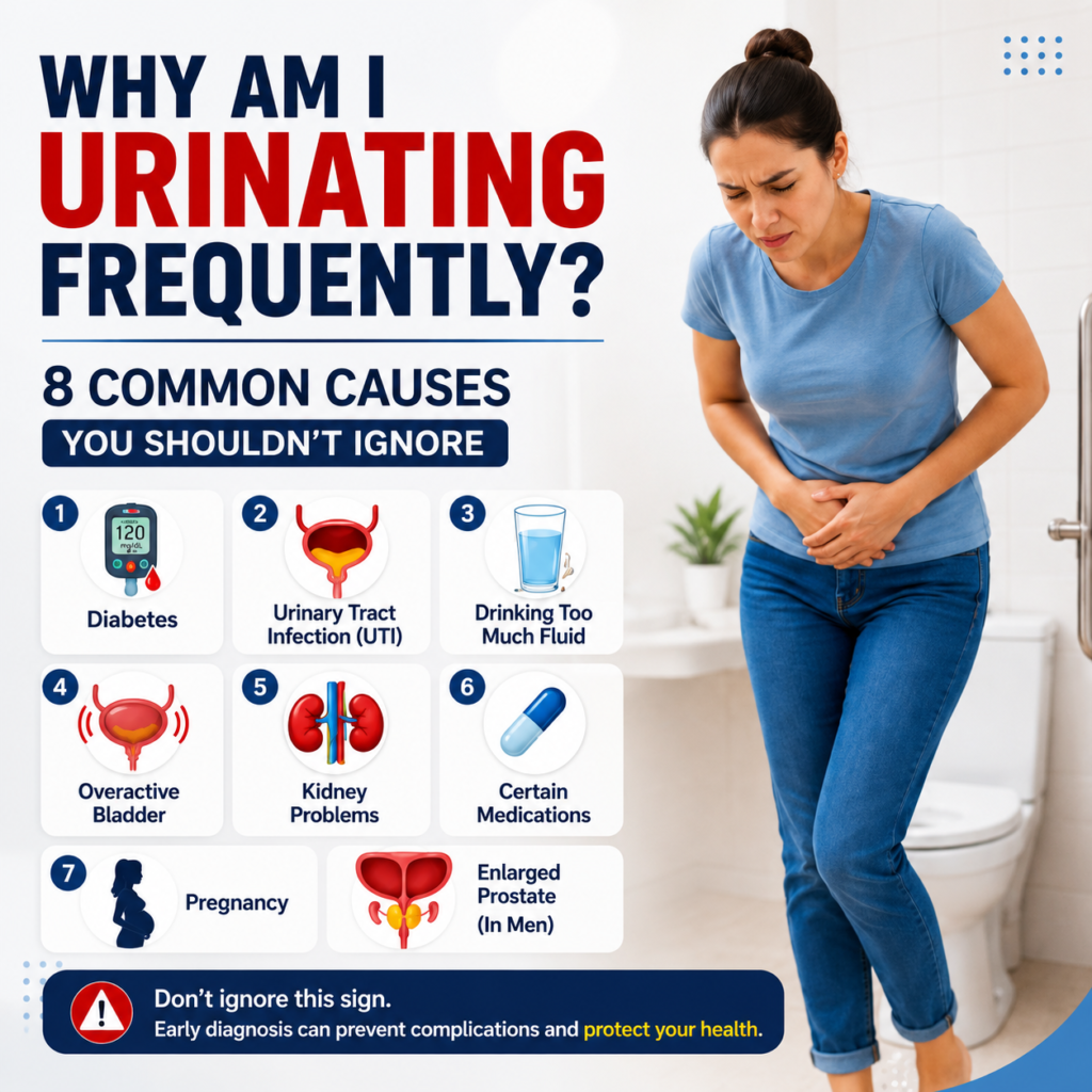 Why Am I Urinating Frequently? 8 Common Causes You Shouldn't Ignore