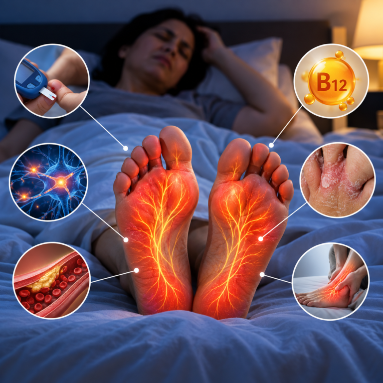 Why Do My Feet Burn When I Sleep? 7 Common Causes